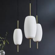 FRANDSEN Hanglamp van Silk glas, Ø 20 cm