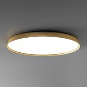 Luceplan Compendium Plate LED plafondlamp, messing