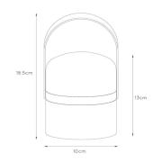 Little Joe LED sfeerlamp, zwart