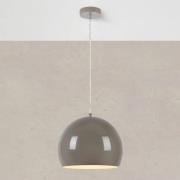 Hanglamp Pop, Ø 28 cm, greige, metaal