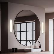 LED badkamer wandlamp Pil, chroomkleurig, breedte 35 cm, kunststof