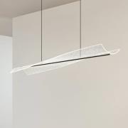 Lucande LED hanglamp Vellia, zwart, lengte 112 cm, CCT