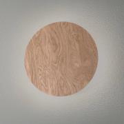 Envostar wandlamp Rito, licht hout, Ø 30 cm