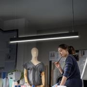 OSRAM LED hanglamp Office line Cuboid zwart 4.000 K dimbaar