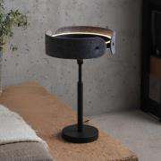 OSRAM LED tafellamp Decor Curve Felt, grijs, vilt, 3.000 K