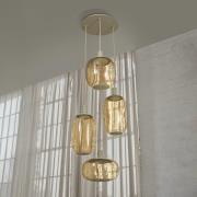 OSRAM hanglamp Decor Needle Plate beige, staal, 4-lamps, E27