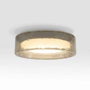 MARSET LED plafondlamp Ringo, Ø 70 cm, rookgrijs kunststof