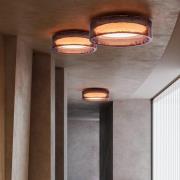 MARSET LED plafondlamp Ringo, Ø 70 cm, roze kunststof, CCT