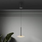 Paul Neuhaus LED hanglamp Elipsa, 1-lamp, wit/zwart