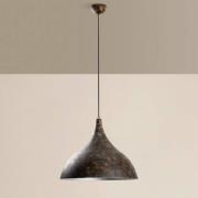 Hanglamp Bitlislim, antiekbruin, Ø 41 cm, metaal, E27