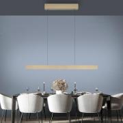 Pure E-Motion LED balk hanglamp, CCT, goud