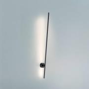 Pure Grafo LED wandlamp, zwart