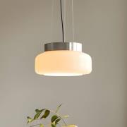 Hanglamp BonBon, crème, Ø 25 cm, glas