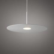 Hanglamp Simone, wit, staal, Ø 40 cm, GX53