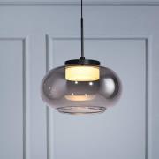 SCHÖNER WOHNEN LED hanglamp Sia, 1-lamp, rookgrijs, 3.000 K