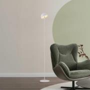 Schöner Wohnen LED vloerlamp op accu Bellies, wit, IP54