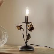 Carolina tafellamp, bronskleurig, 1-lamp, ijzer
