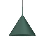 Kapitale hanglamp, groen 1-lamp, Ø 32 cm, GX53