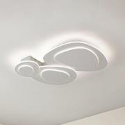 Lindby LED plafondlamp Delar, 60 x 60 cm, CCT, dimbaar