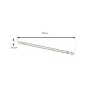 Lindby stroomrail Lumaro, wit, aluminium, lengte 53 cm