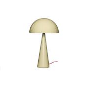 HÜBSCH tafellamp Mush, zandkleurig, metaal, hoogte 50 cm