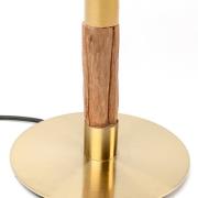 KARE tafellamp Twig, groen/goud, 74 cm hoog, E27