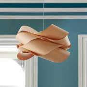 LZF hanglamp, beukenhout/nikkelkleurig, Ø 69 cm, hout