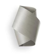 LZF wandlamp Orbit, grijs, breedte 19 cm, hout