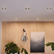 Paulmann inbouwlamp Nova Plus zwart Ø 9 cm GU5.3/GU10 IP65
