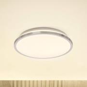OSRAM LED plafondlamp BATHROOM, chroom, Ø 30 cm, IP44, CCT