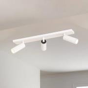 Arcchio plafondspot Brinja Slim, wit, 3-lamps, GU10 MR11