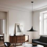 Hanglamp Morgana, zwart/nikkel, metaal, Ø 48 cm, E27