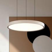 LED hanglamp Denver, Ø 49 cm, beige, metaal