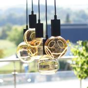 Segula Illusion G125 2Crescent E27 8W dimbaar smoke