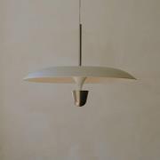 New Works LED hanglamp Kantarell, Ø 55 cm, nikkel