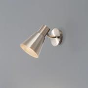 Wandlamp Kem, messing, metaal, hoogte 22 cm, E27