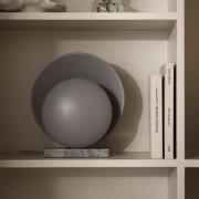 Globen Lighting tafellamp ORBIT, grijs, marmer, hoogte 32 cm
