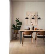 Globen Lighting hanglamp CURVE 3, beige, 3-lamps, 95 cm