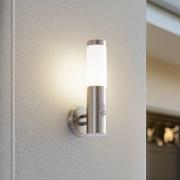 Lindby buitenwandlamp Kristof, bewegingsmelder, 33 cm, E27