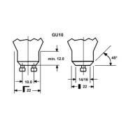 LED lamp SUPERIA RETRO ES50 GU10 4,8 W 965 475 lm 36°