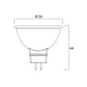 LED lamp SUPERIA RETRO GU5.3 MR16 5 W 830 460 lm dimbaar