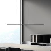 Bopp LED hanglamp Baseline 2.0, zwart, lengte 119 cm