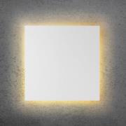 LED wandlamp BLADE Q, wit, 44 x 44 cm, metaal, dimbaar