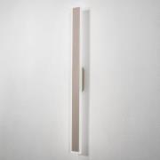 LED wandlamp Isla, zand, aluminium, hoogte 100 cm, IP54