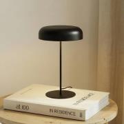 Lindby Edion tafellamp, zandzwart, metaal