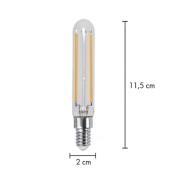 LED lamp buis T20 E14 11,5 cm 2,5 W 2.200 K dimbaar
