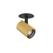 WEVER & DUCRÉ LED inbouwspot Ceno 1.0 goud/zwart 927 bladf.