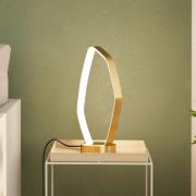 LED tafellamp Vallerosa in messing