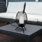 EGLO Fusignano buiten-tafellamp, zwart