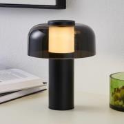 LED tafellamp Ponente, Ø 16 cm, zwart, CCT, dimbaar